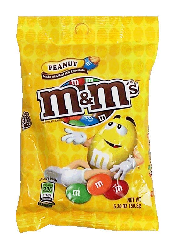 M&M's(r)  peanut coated in milk chocolate candy coated Full-Size Picture